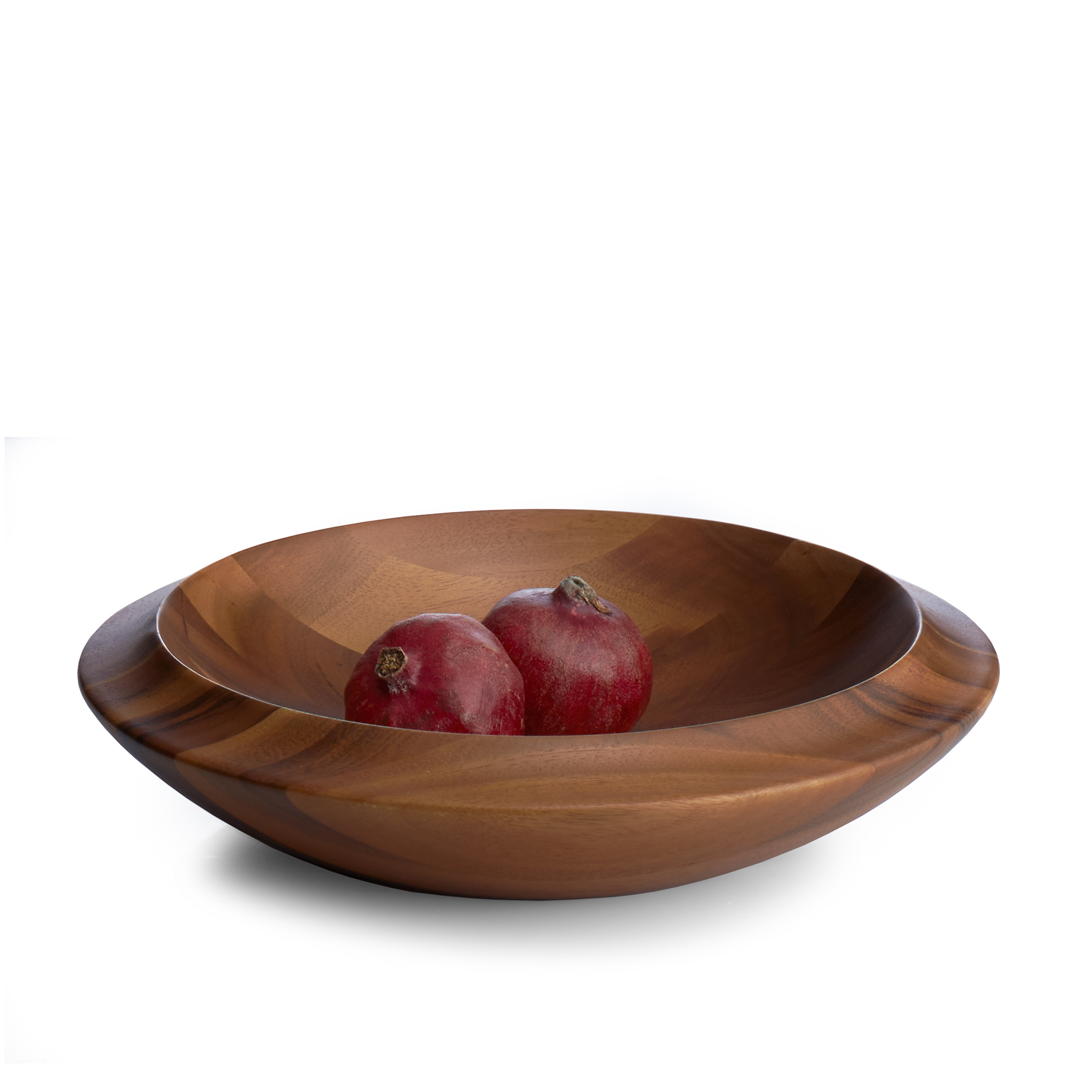 Round Teak Wood Plate - Image 2